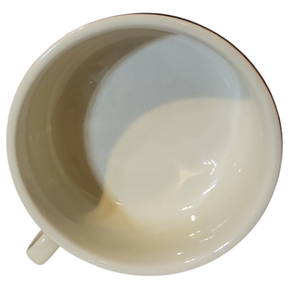 Vtg 80's Down East Crafts Black Cap Chickadee Soup Casserole Cup Bowl Stoneware - Picture 6 of 8